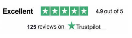 Trustpilot Review score for The UK College of Hypnosis & Hypnotherapy - 4.9 out of 5.
125 reviews